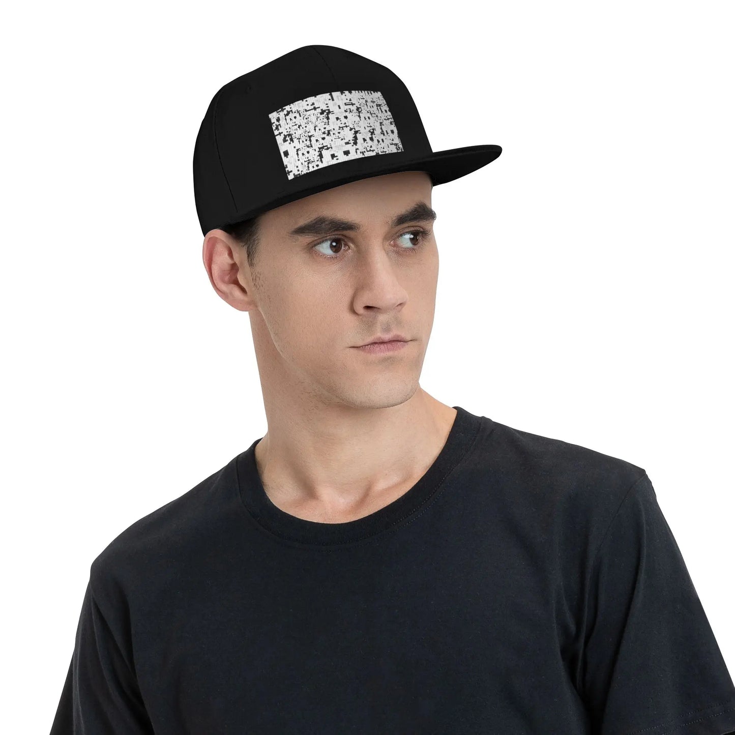 Anti Surveillance Abstract Pattern Snapback Cap