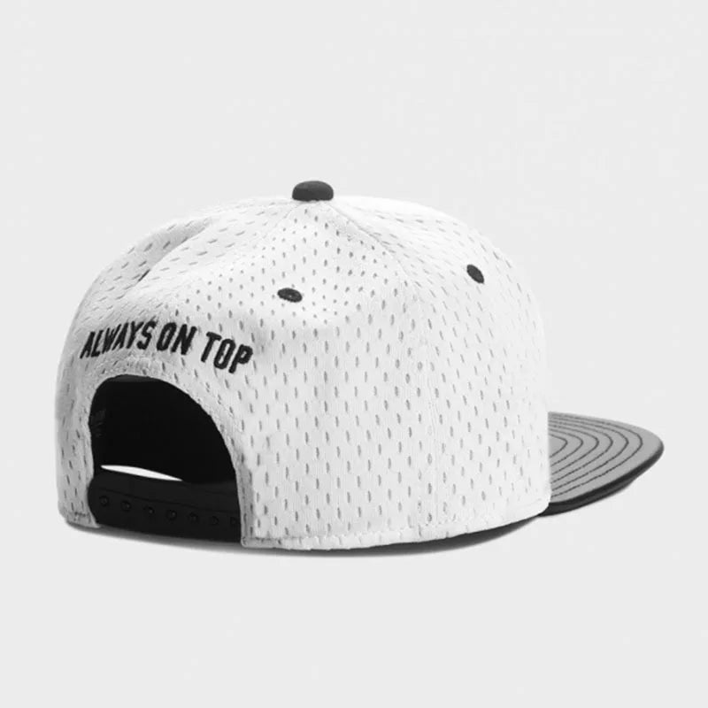 Breathable Quick Dry Mesh Snapback Cap