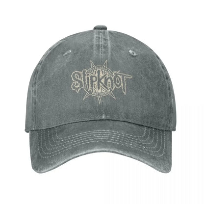 Heavy Metal Rock Vintage Distressed Baseball Cap