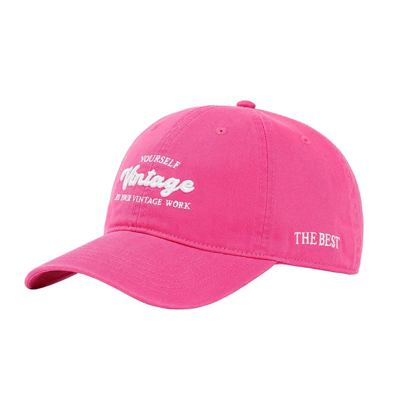 RICYGVM Letter Embroidery Cotton Baseball Cap