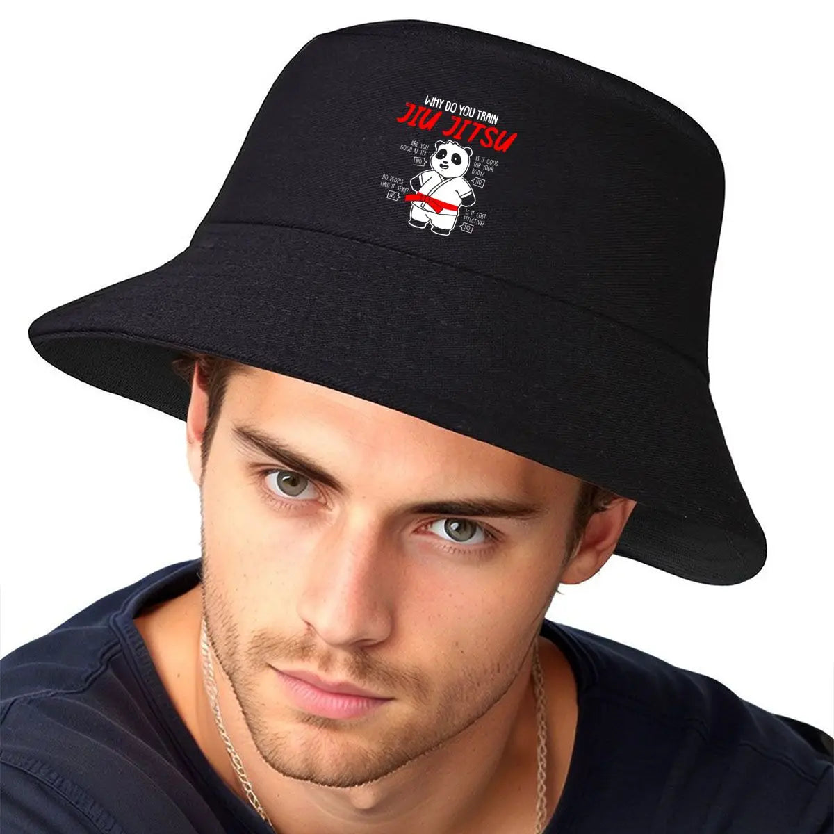 Bold Jiu Jitsu Combat Art Bucket Hat