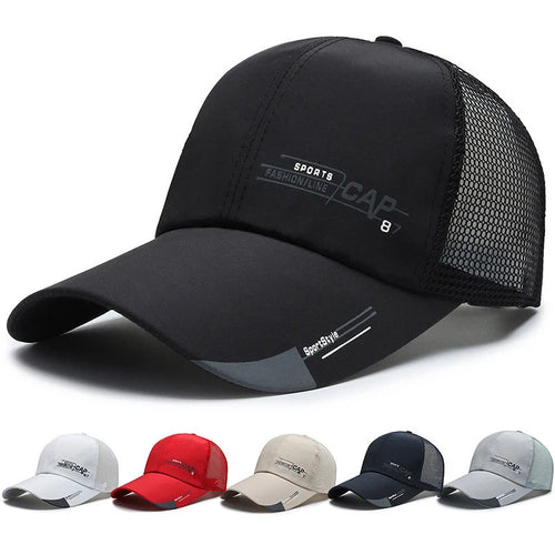 Korean Quick Dry Breathable Mesh Baseball Cap