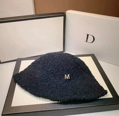 Winter Wool Bucket Hat with Ear Protectors