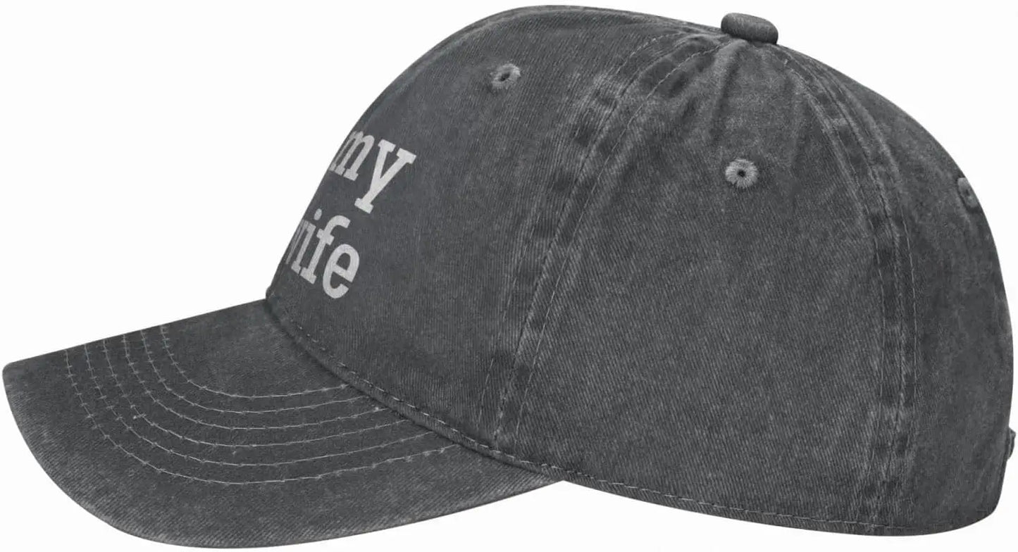 I Love My Hot Wife Graphic Baseball Cap
