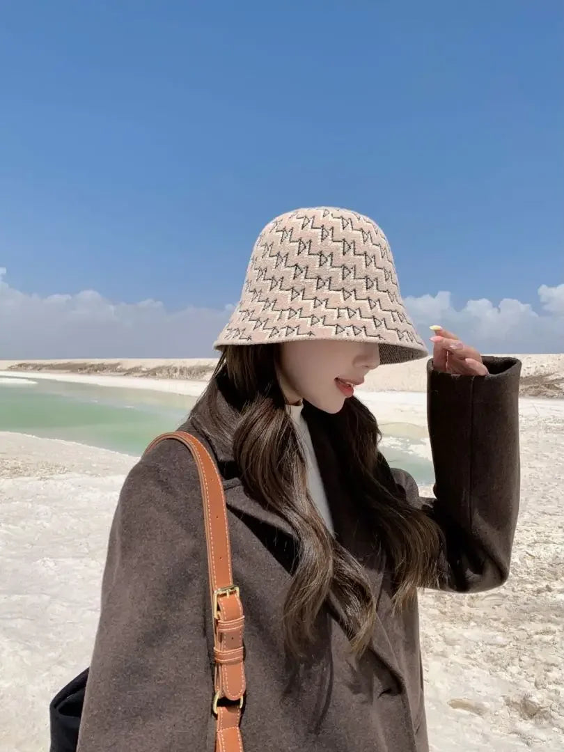 Korean Rabbit Fur Bucket Hat