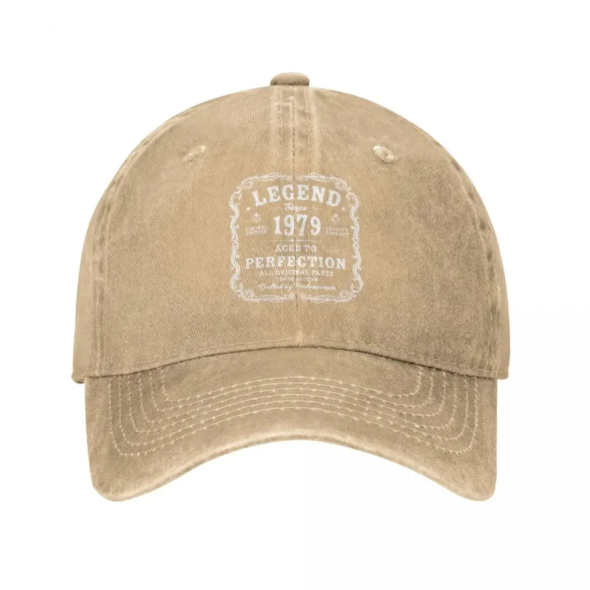 Vintage Since 1979 Distressed Cotton Baseball Cap