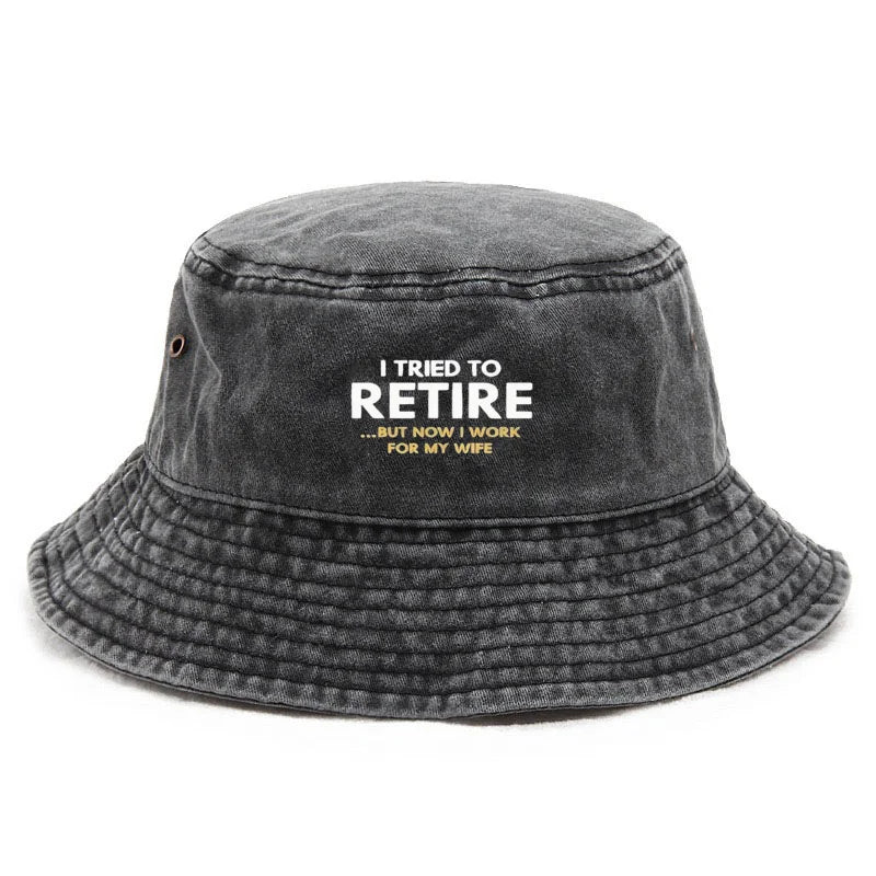 Unisex Vintage Bucket Hat Funny Gift