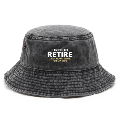 Unisex Vintage Bucket Hat Funny Gift