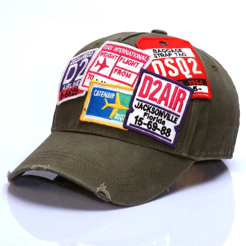 Streetwear Letter Embroidered Hip Hop Baseball Cap