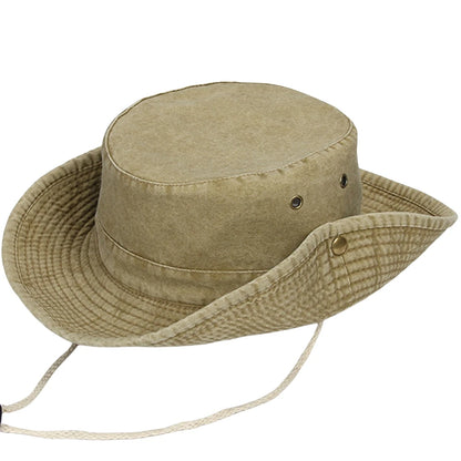Oversize Outdoor Fishing Wide Brim Bucket Hat