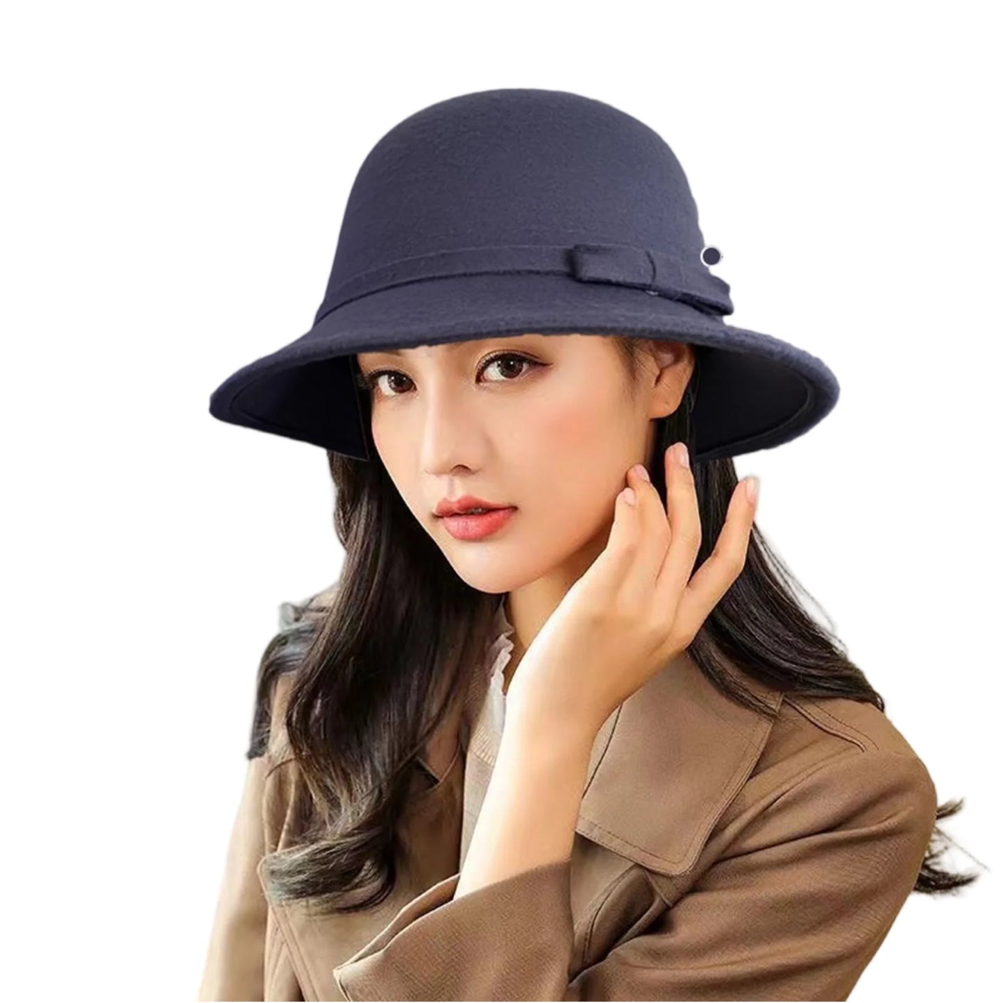 Retro British Wool Fisherman Bucket Hat