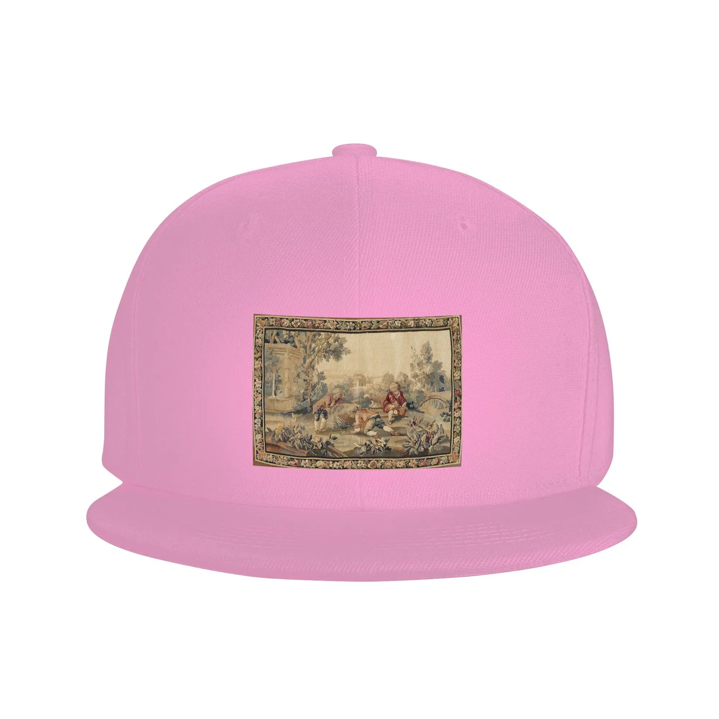 Aubusson Antique French Tapestry Print Snapback Cap