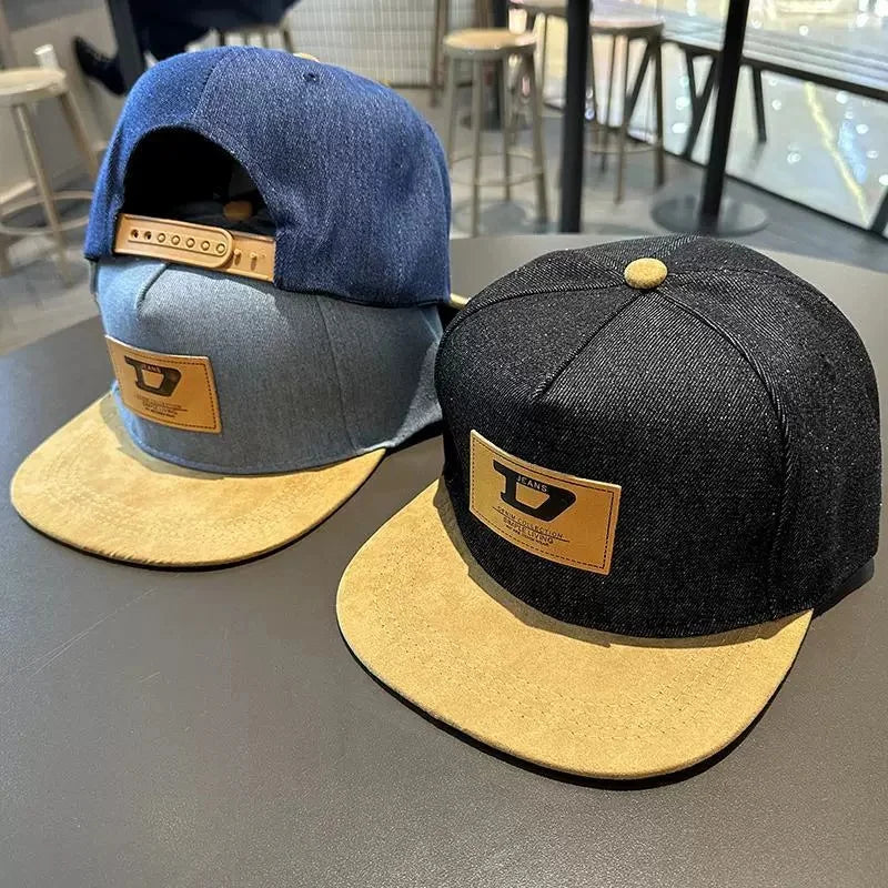 Unisex HH Flat Brim Hip Hop Baseball Cap