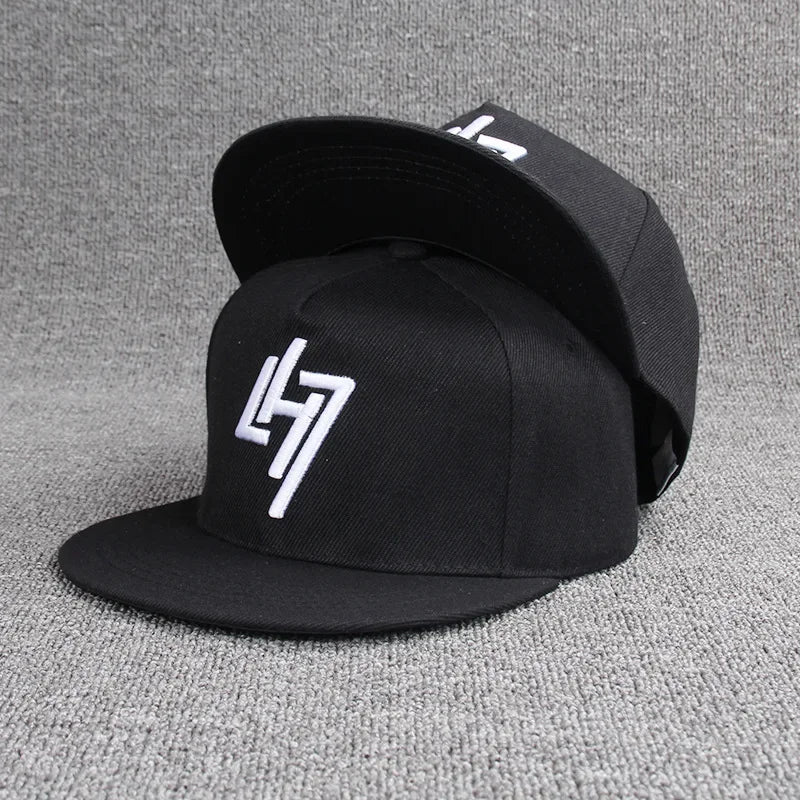 Letter Embroidery Hip Hop Snapback Baseball Cap