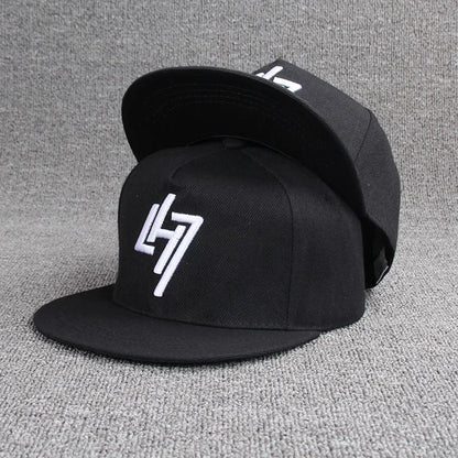 Letter Embroidery Hip Hop Snapback Baseball Cap