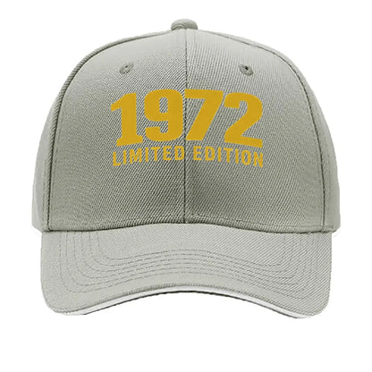 1972 Limited Edition Printed Fashion Baseball Cap