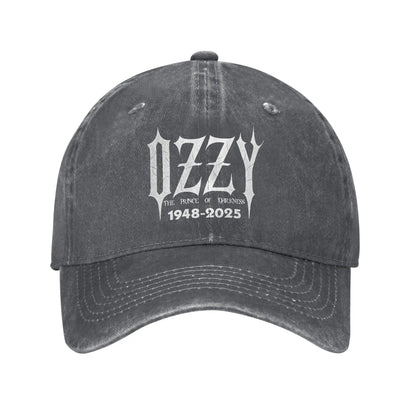 Ozzys Osbournes Washed Retro Trucker Baseball Cap