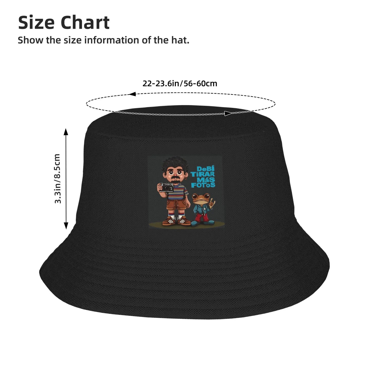 Bad Bunny DTMF Foldable Outdoor Sunscreen Bucket Hat