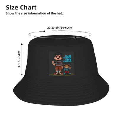 Bad Bunny DTMF Foldable Outdoor Sunscreen Bucket Hat