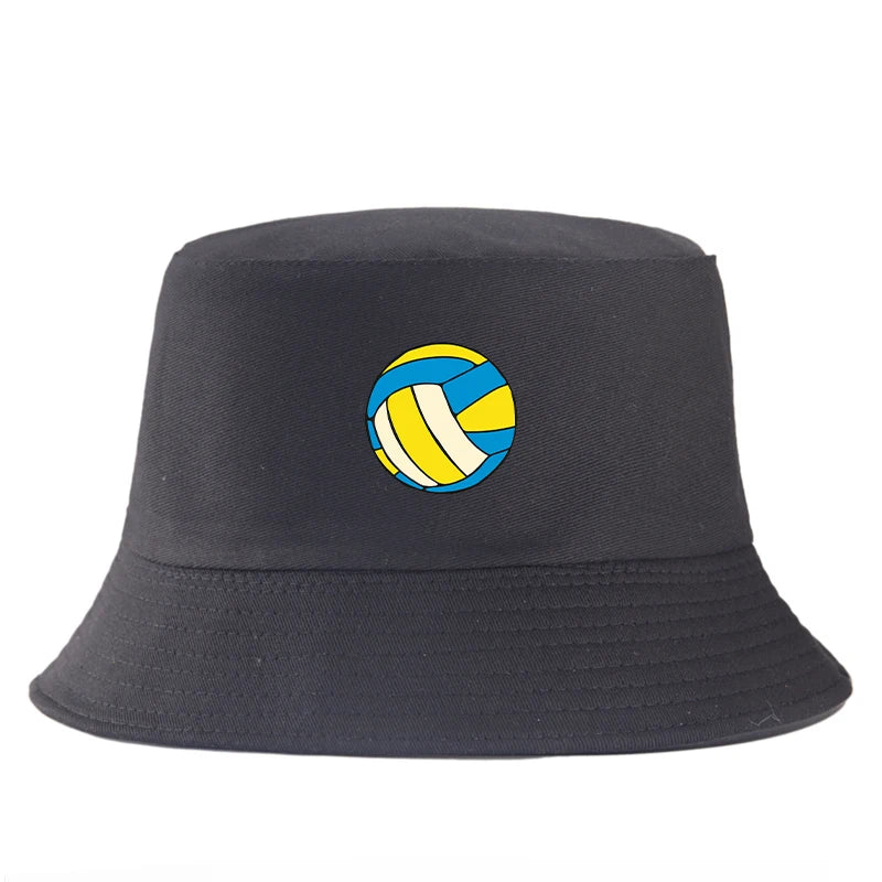 Volleyball Pattern Reversible Sports Bucket Hat