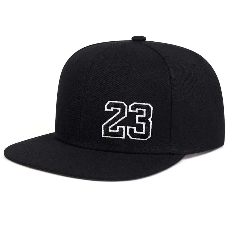 Unisex 23 Embroidery Hip-hop Hats
