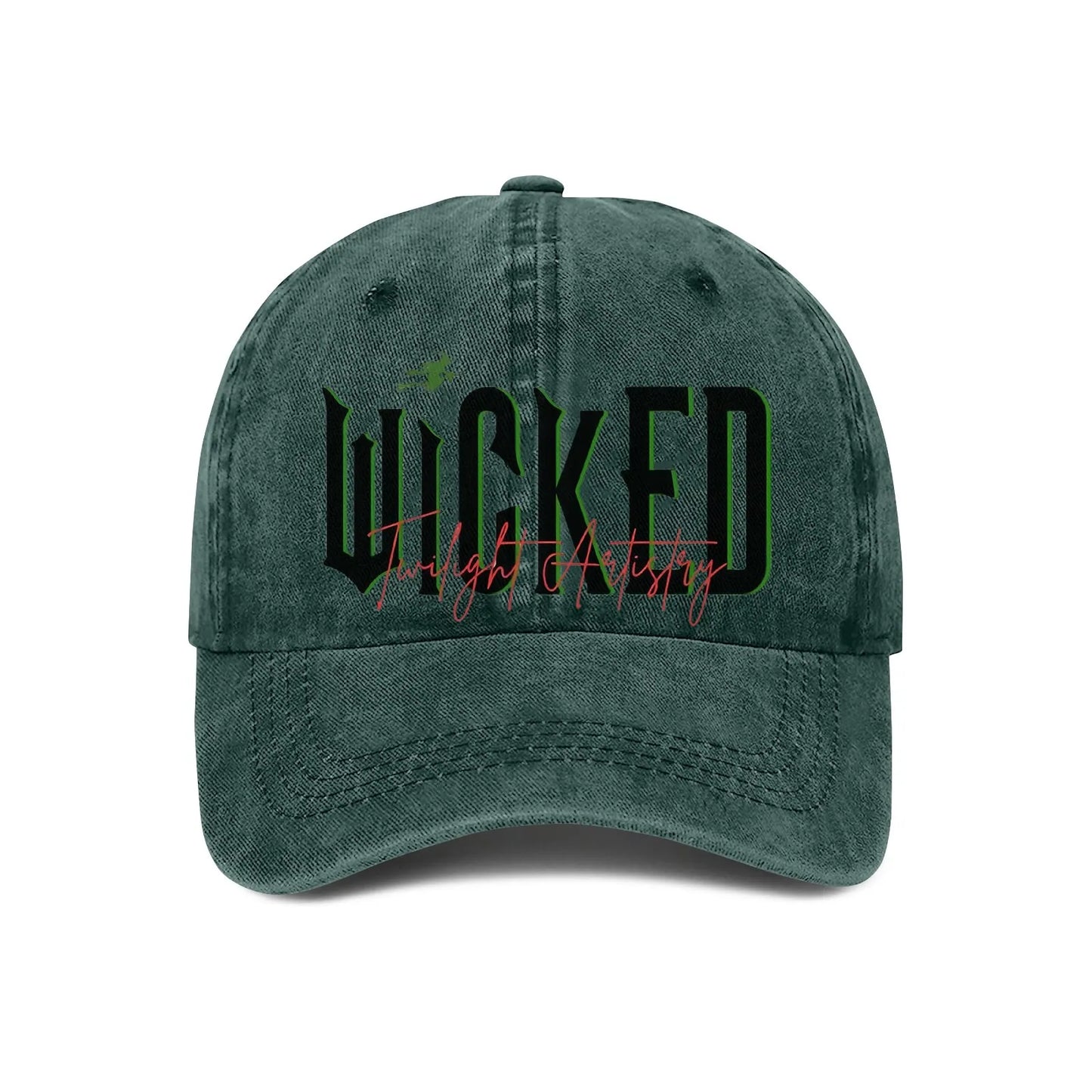 Wicked Alphabet Twill Baseball Cap