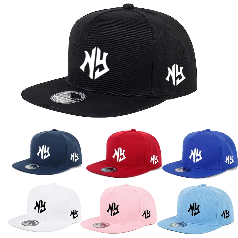 NA Printed Adjustable Street HipHop Snapback Cap