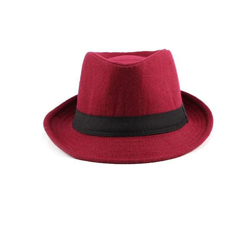 Men Women Classic Fedora Jazz Summer Spring Hat