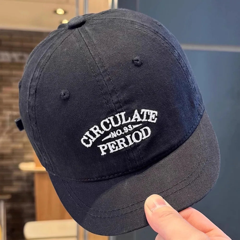 Vintage Letter Duckbill Baseball Cap