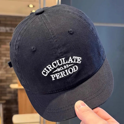 Vintage Letter Duckbill Baseball Cap