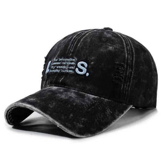 Washable Cotton Retro Vintage Fashion Personality Unisex Snapback Cap