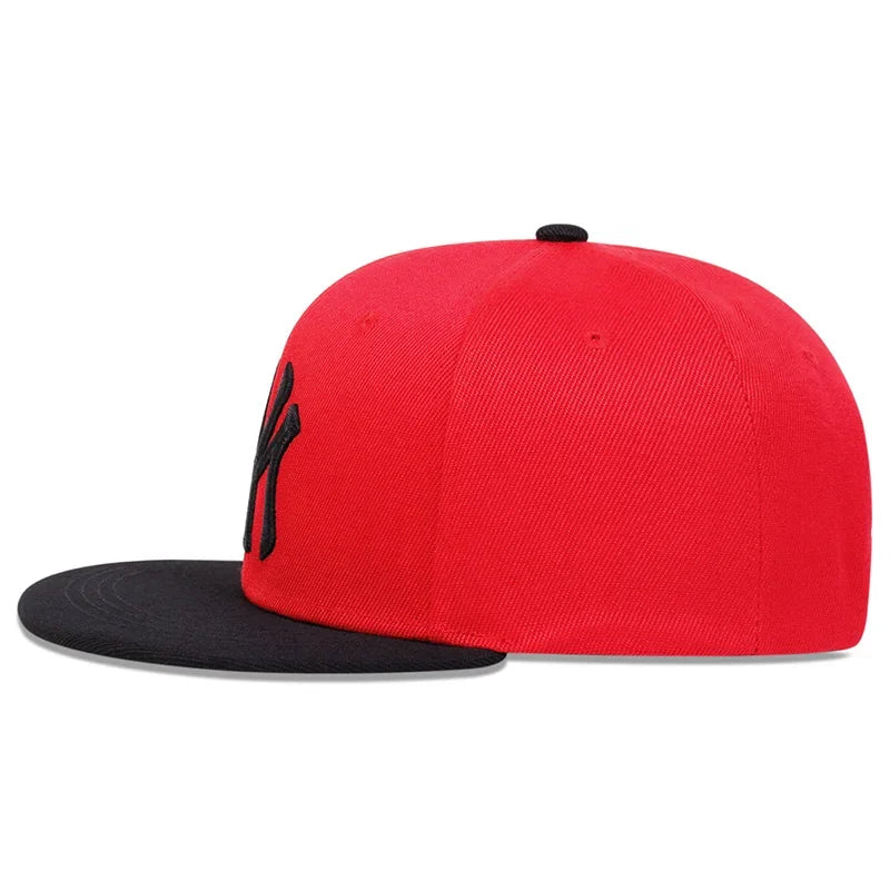 Letter Embroidery Unisex Trucker Snapback Cap