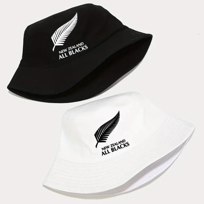 New Zealand All Blacks Printed Foldable Bucket Hat
