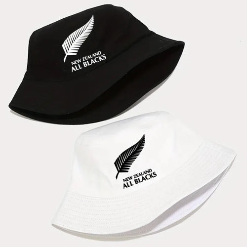 New Zealand All Blacks Printed Foldable Bucket Hat