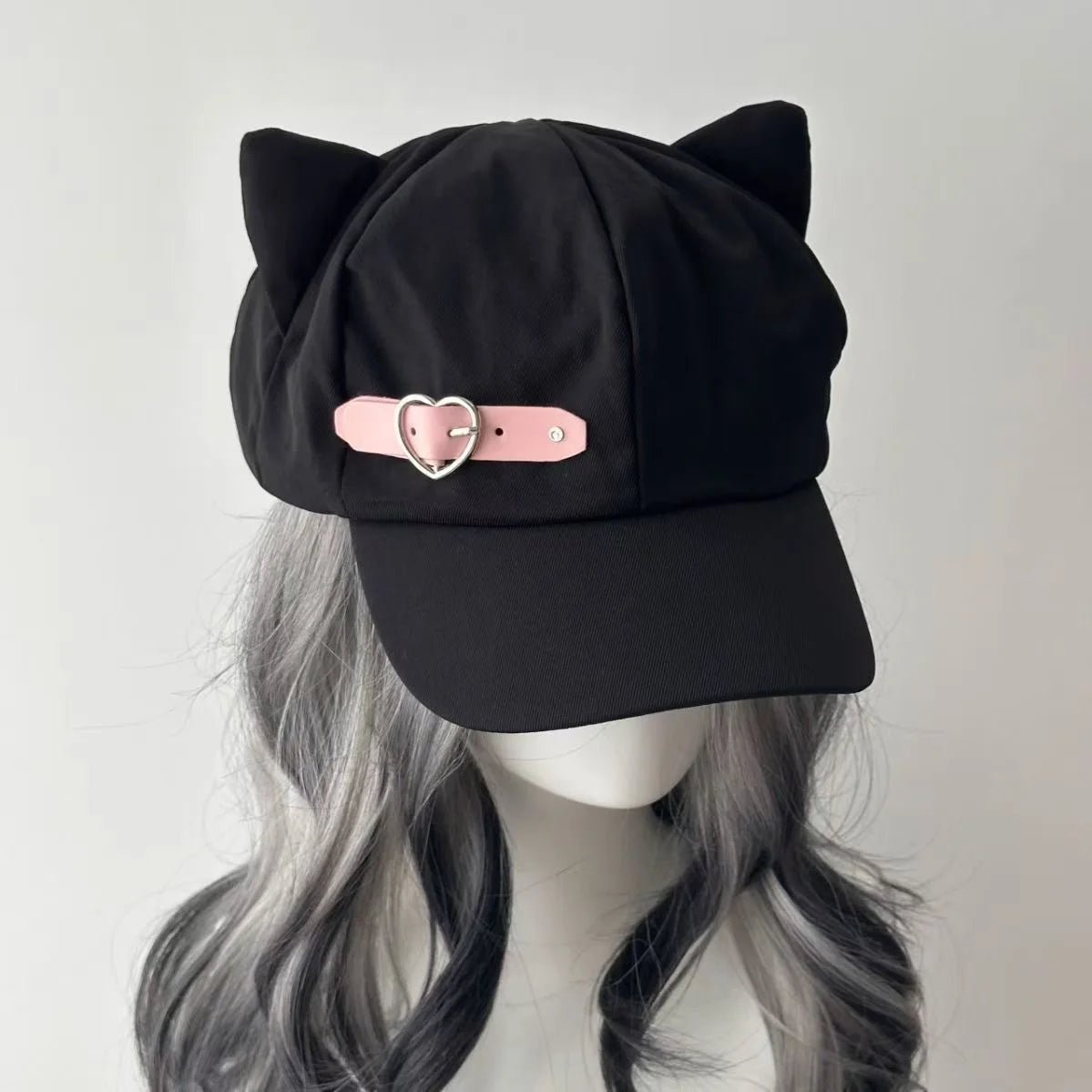 Cute Cat Ear Y2K Otaku Baseball Cap