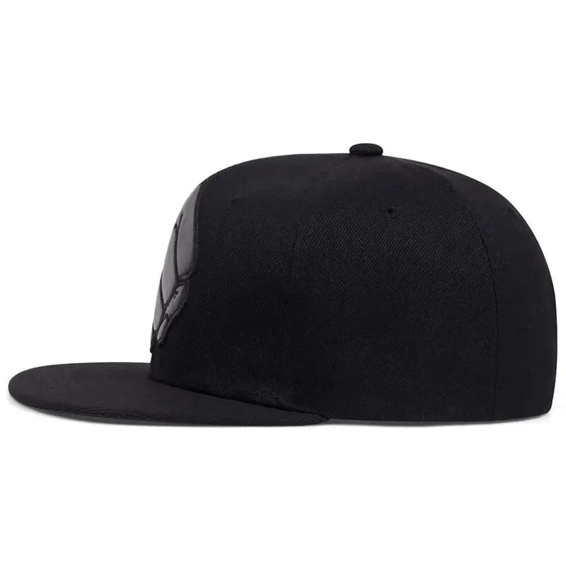 Unisex Leather Label Fist Embroidery Hip-Hop Hats