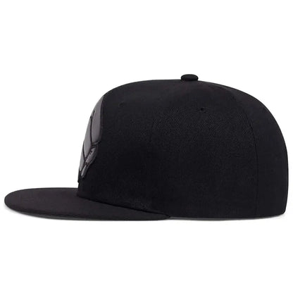 Unisex Leather Label Fist Embroidery Hip-Hop Hats