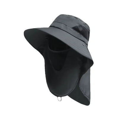 Outdoor UV Protection Neck Flap Bucket Hat