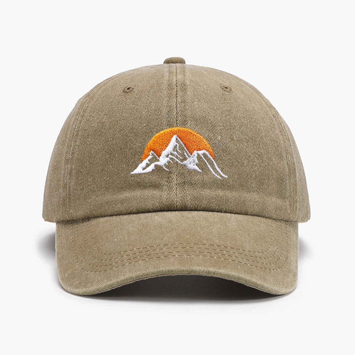 Sunrise Fashionable Embroidered Sun Protection Baseball Cap