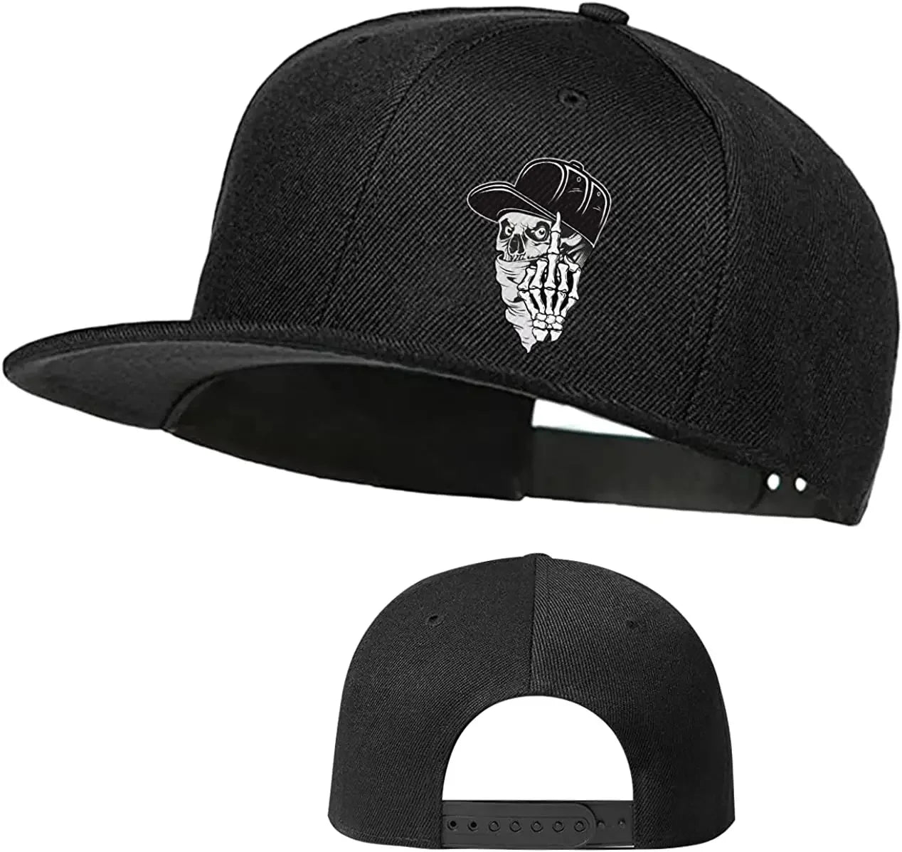 Skull Skateboards Flat Bill Snapback Cap