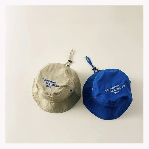 Quick Dry Solid Color Baby Bucket Hat