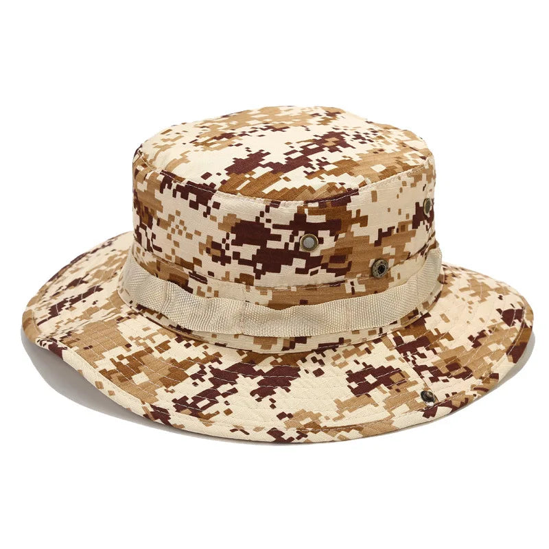 Men Camouflage Tactical Bucket Hat