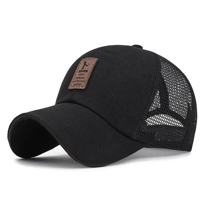 Unisex Cap Casual Plain Mesh Baseball Cap Adjustable Snapback Hats
