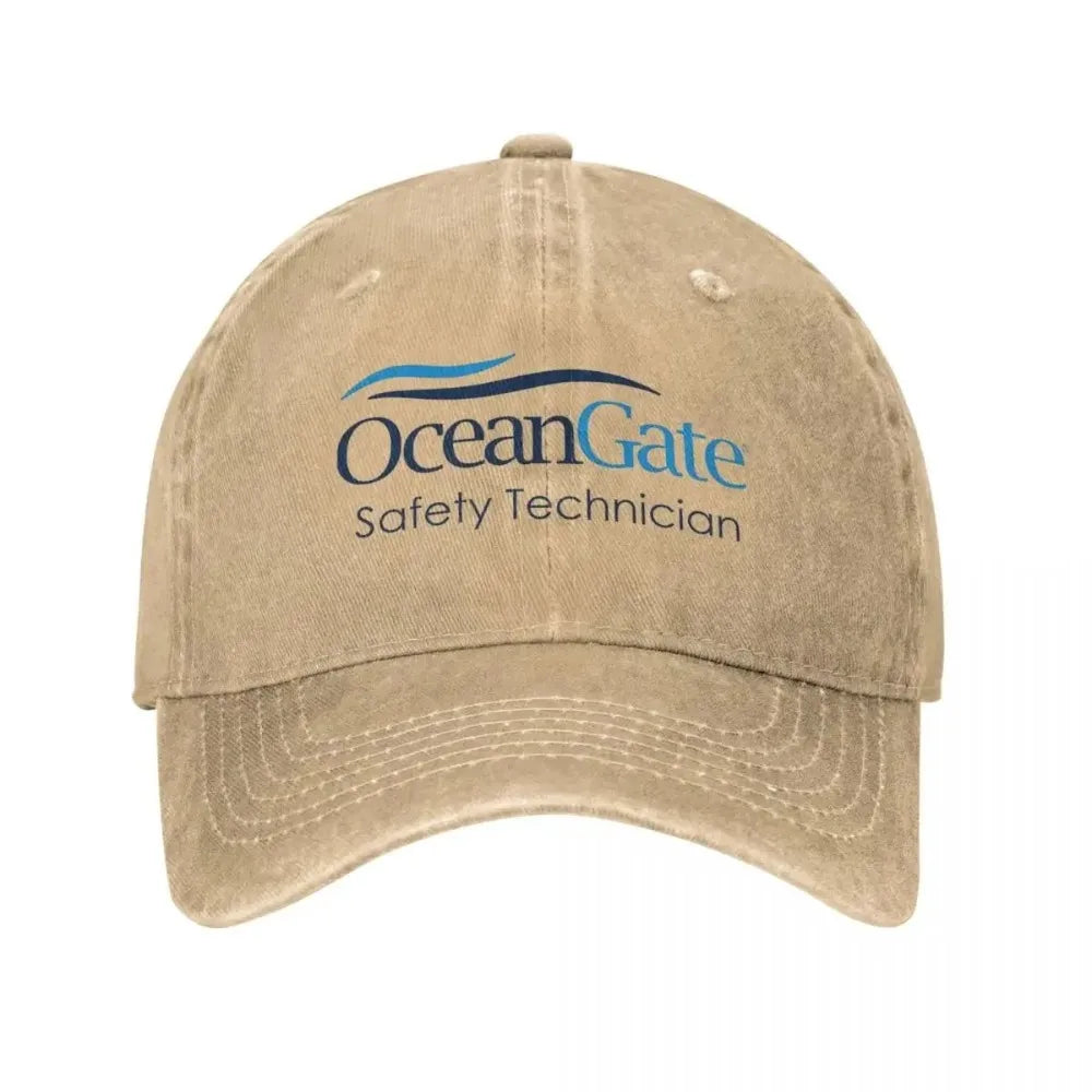 Vintage OceanGate Technician Distressed Baseball Cap