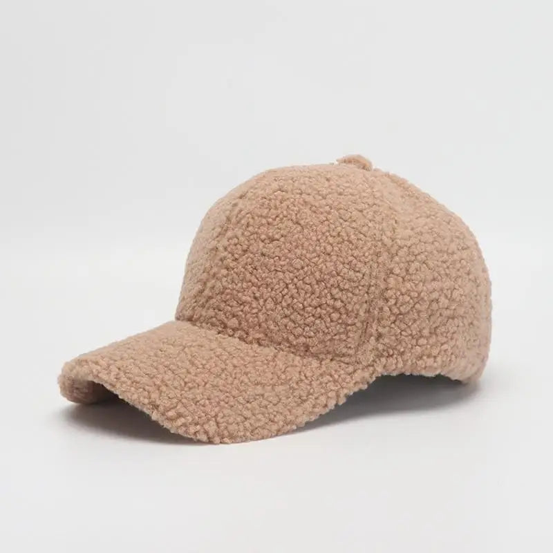 Winter Faux Fur Warm Baseball Cap