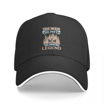 The Myth The Hunting Man Printing Baseball Cap