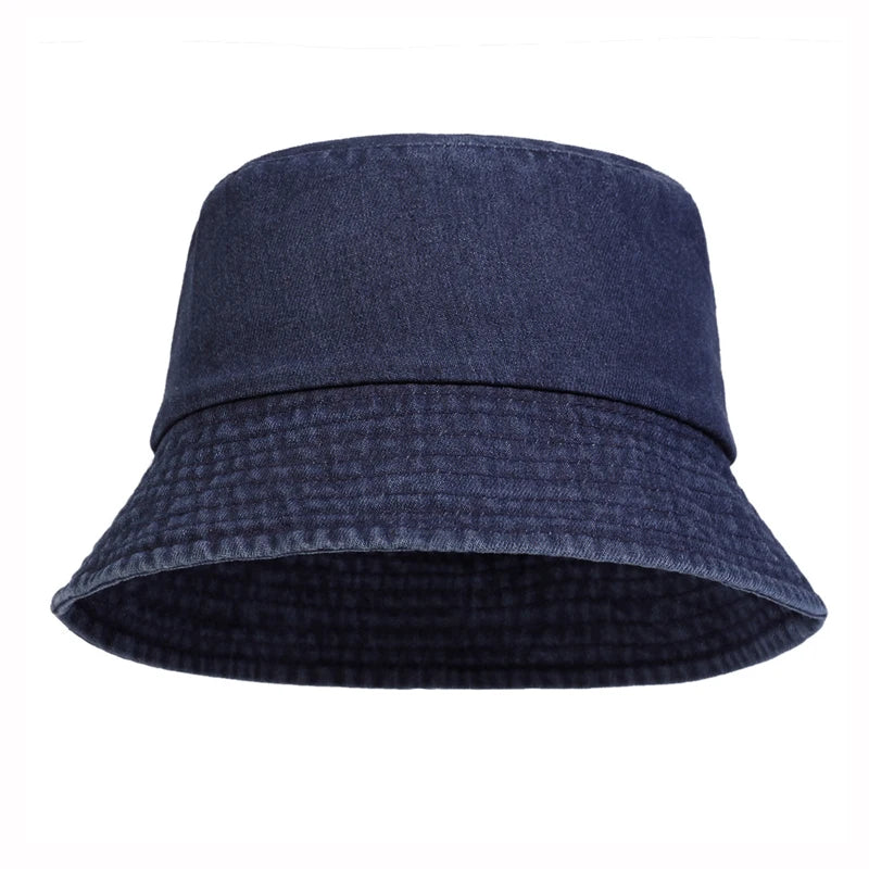 Unisex Washed Cotton Bucket Hats