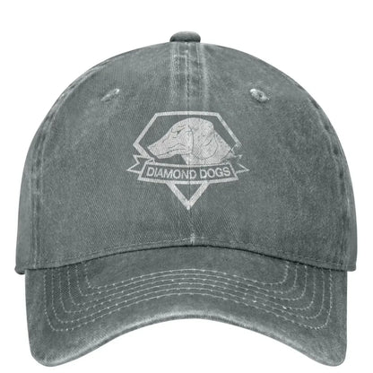 Diamond Dogs Metal Gear Solid Washed Baseball Cap