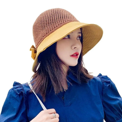 Soft Wide Brim UV Protection Summer Bucket Hat