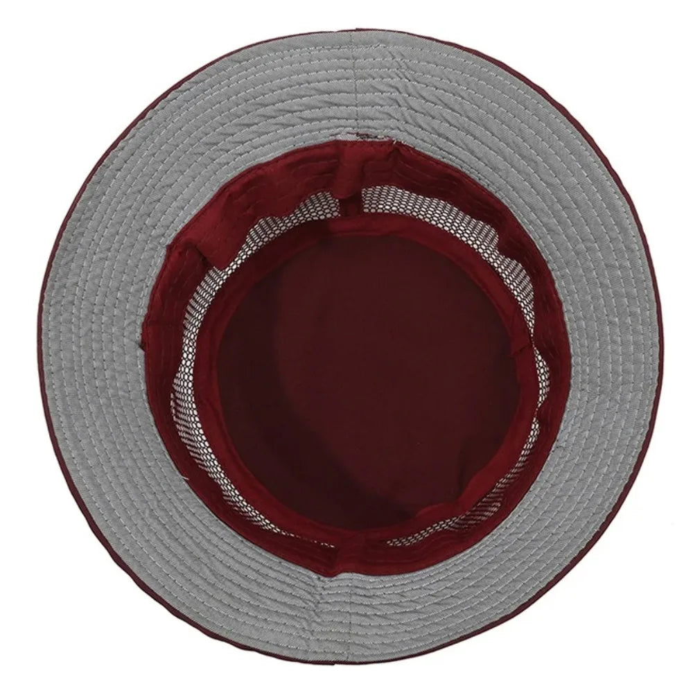 Men’s Breathable Wide Brim Sun Bucket Hat